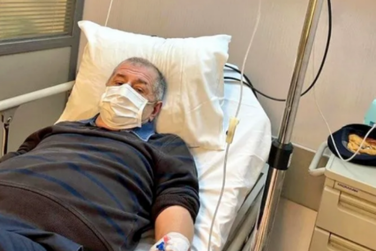 &Uuml;mit &Ouml;zdağ hastaneye kaldırıldı