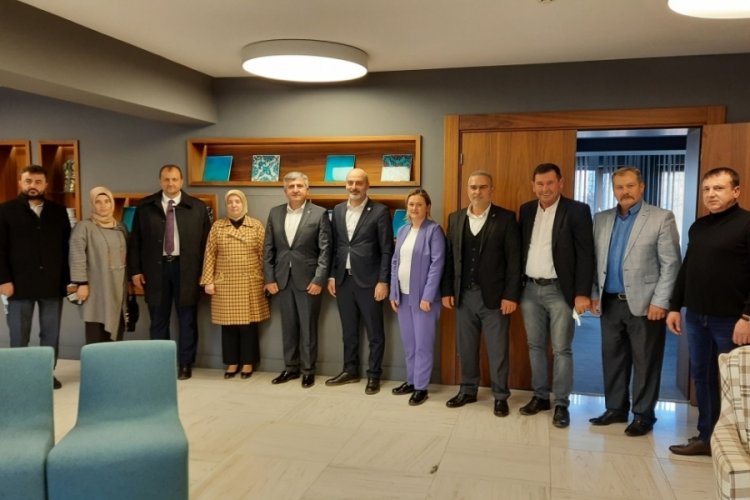 Bursa'da İznik TSO'ya AK Parti Milletvekillerinden ziyaret