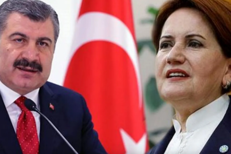 Sağlık Bakanı Koca'dan Akşener'e flaş yanıt