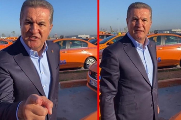 Sarıg&uuml;l elini taksinin kaputuna vurarak haykırdı: Haklarını kimseye yedirtmem