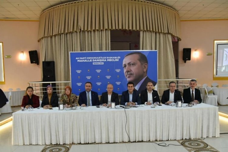 AK Teşkilatlar her kademesi ile Bursa i&ccedil;in &ccedil;alışıyor