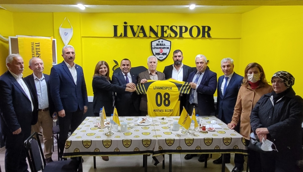 Mustafa Bozbey'den Livanespor'a ziyaret