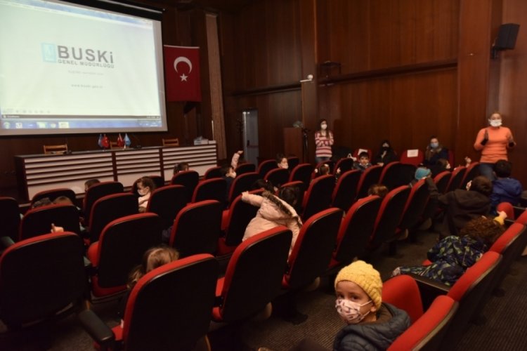 Bursa'da &ouml;ğrencilere su bilinci eğitimi verildi