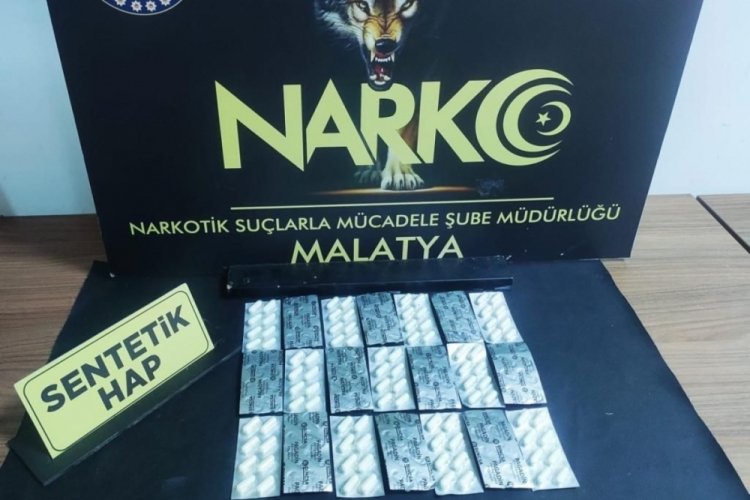Malatya'da 3 uyuşturucu taciri tutuklandı