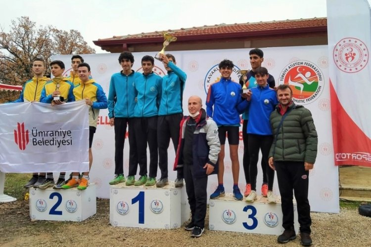 B&ouml;lgesel Kros Ligi'nde 'Osmangazi' madalyalar aldı