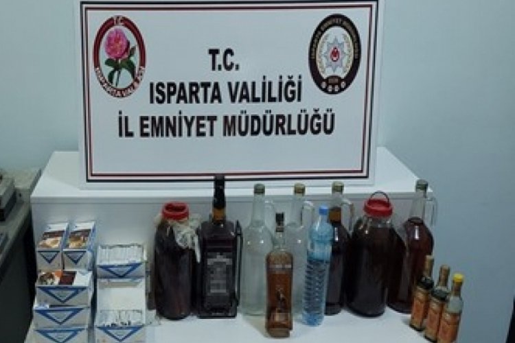 Isparta'da 'Ka&ccedil;ak&ccedil;ılık ile m&uuml;cadele' operasyonu!