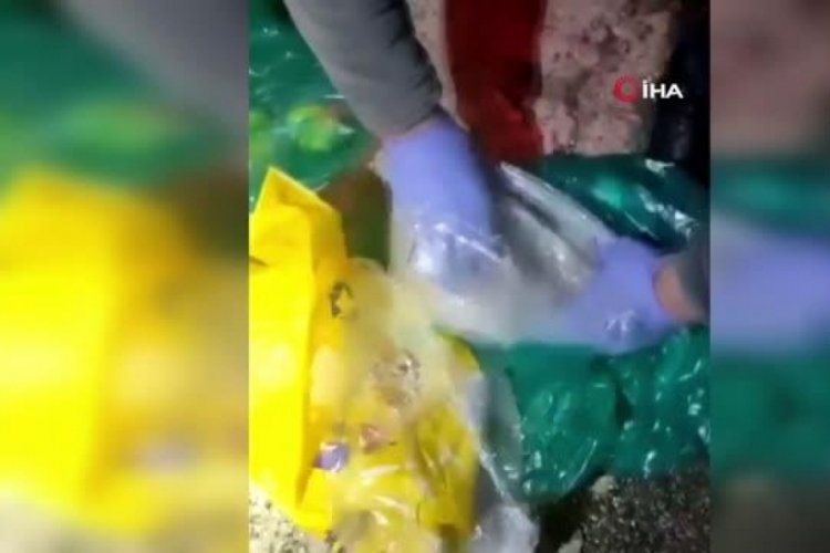 Uyuşturucu tacirleri kontrol noktasından ka&ccedil;arken kaza yaptı