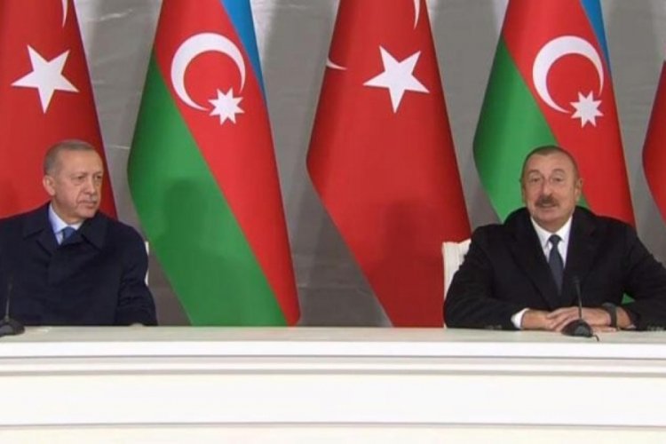 Cumhurbaşkanı Erdoğan'dan Aliyev'e taziye telefonu