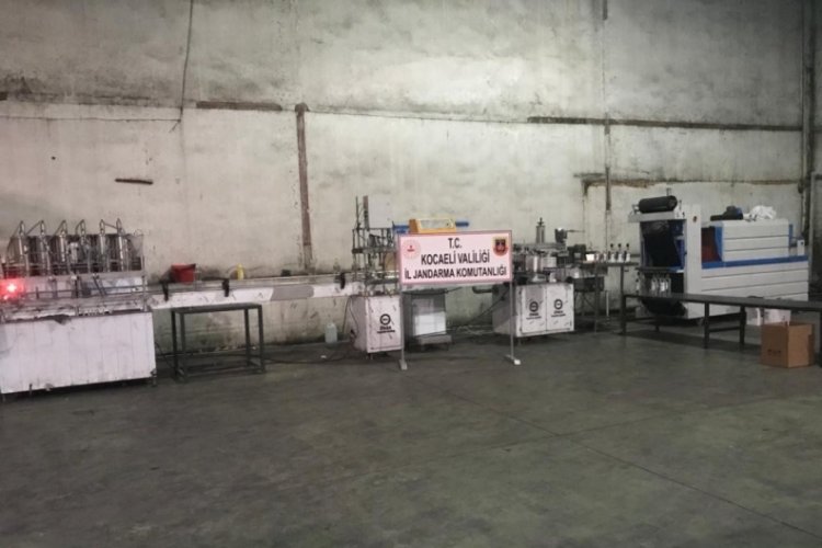 Jandarmadan yılbaşı &ouml;ncesi sahte alkol operasyonu