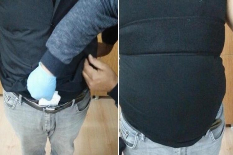 Ehliyet sınavında inanılmaz kopya d&uuml;zeneği