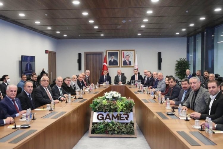 Bursa i&ccedil;in İ&ccedil;işleri Bakanlığında &ccedil;ok &ouml;nemli g&ouml;r&uuml;şme