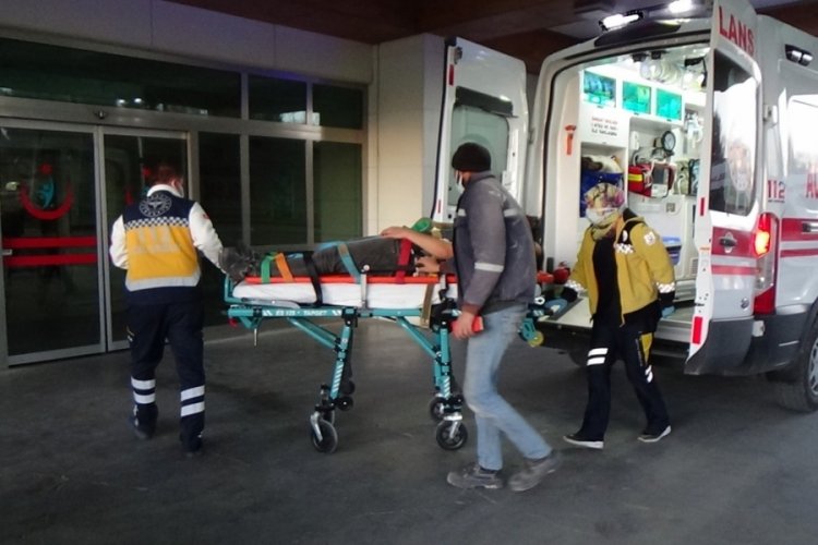 Biyok&uuml;tle Enerji Santrali inşaatında bir iş&ccedil;i yaralandı