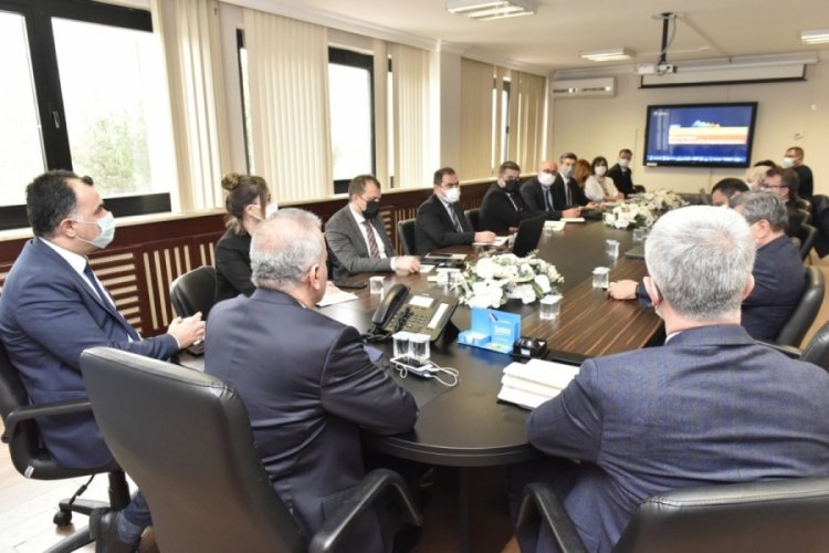 BUSKİ'de 'Marmara Havzası Taşkın Y&ouml;netim Planı' toplantısı