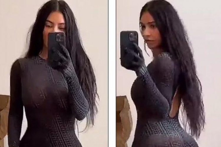 Kim Kardashian'ın kal&ccedil;ası yine g&uuml;ndem oldu
