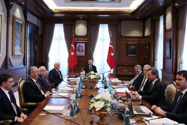 Cumhurbaşkanı Erdoğan başkanlığında, Y&uuml;ksek İstişare Kurulu toplandı