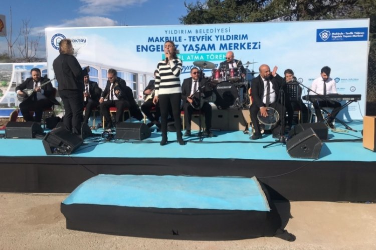 Bursa Yıldırım'da 'Engelsiz Yaşam Merkezi' temel atma t&ouml;reni