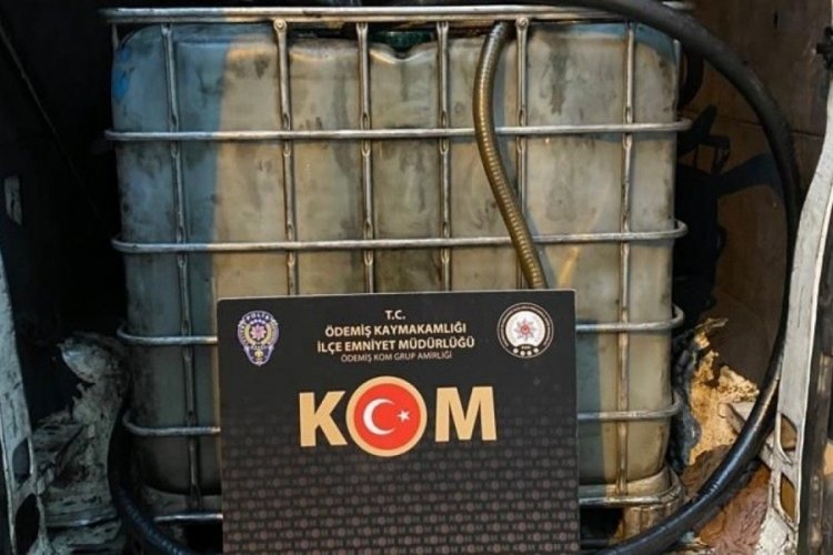Yanık yağlardan ka&ccedil;ak akaryakıt &uuml;reten ş&uuml;pheli g&ouml;zaltında