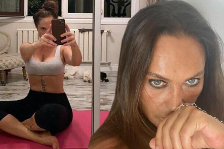 H&uuml;lya Avşar'ın karnındaki d&ouml;vmenin sırrı