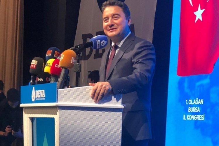 Ali Babacan: "Bursa'da beton yeşilliği boğdu"