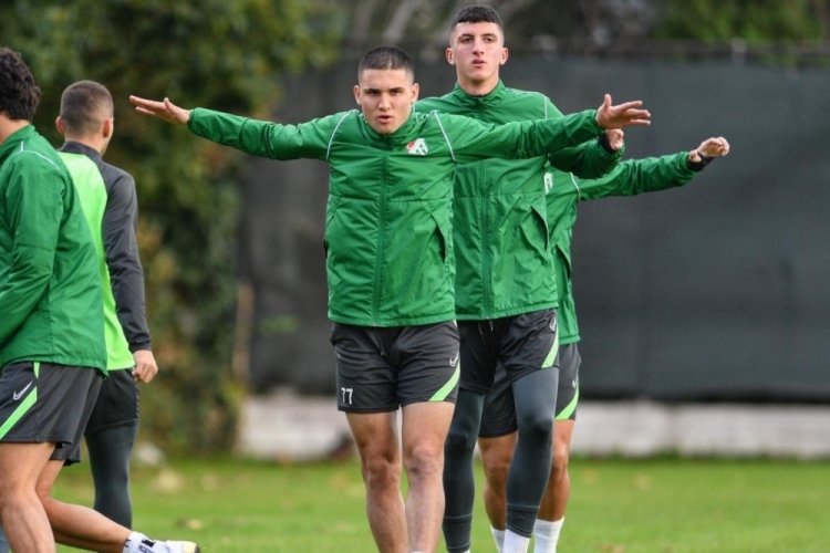 Bursaspor son antrenmanını Denizli'de yaptı