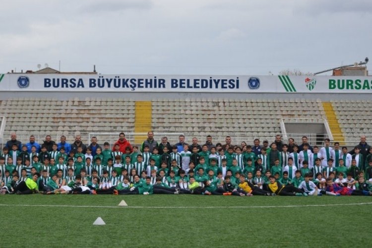 Bursaspor'dan futbol ş&ouml;leni