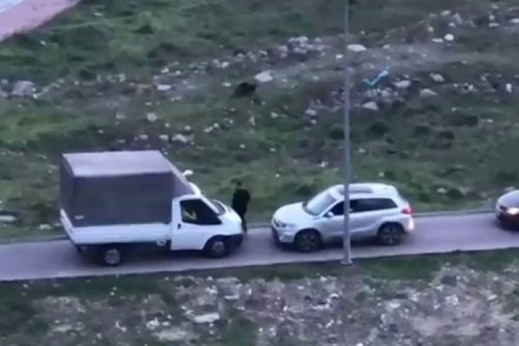 Trafikte 'yol benim hakkım' inatlaşması