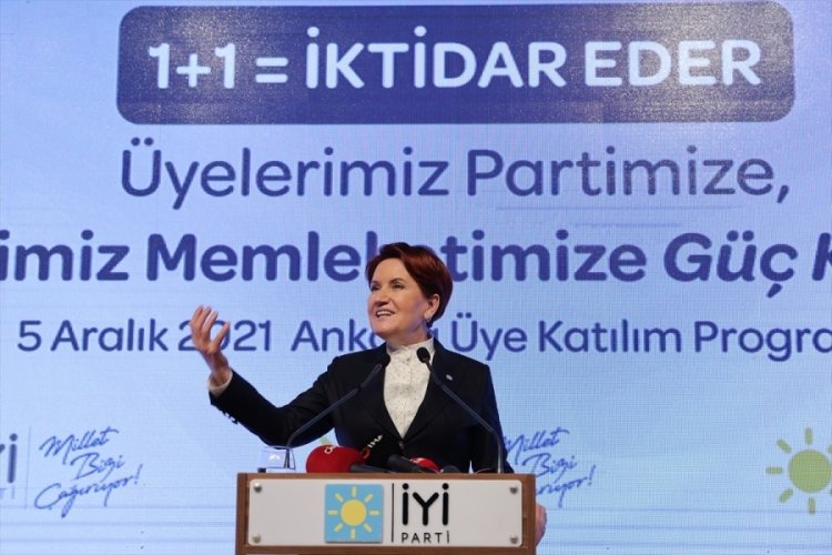 İYİ Parti Genel Başkanı Akşener: Ekonominin patronu g&uuml;vendir