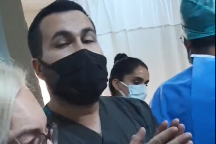 Sakarya'da hastanede doktor ve hastanın 'maske' tartışması