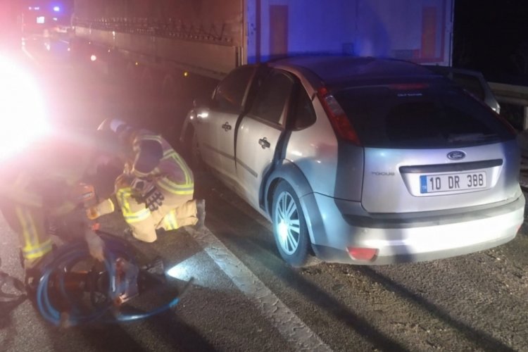 Bursa Karacabey'de kaza: 1 yaralı