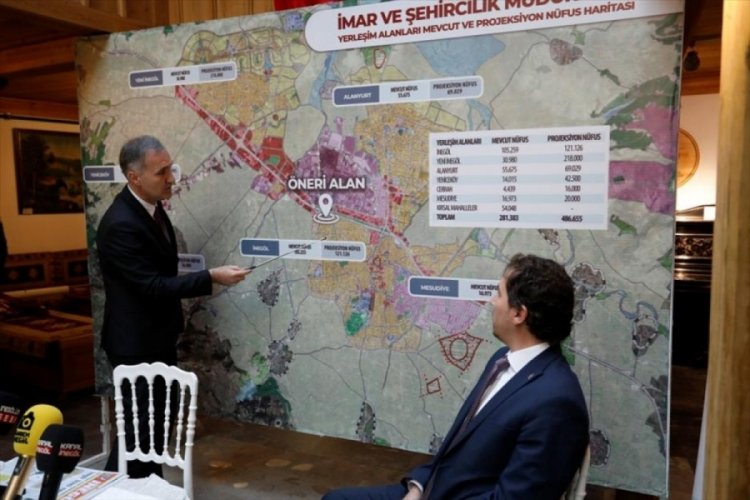 Bursa'daki yeni H&uuml;k&uuml;met Konağının yapılacağı alan belli oldu