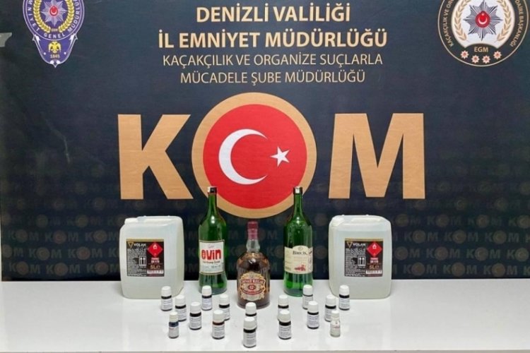 Denizli'de sahte alkol denetimleri arttı