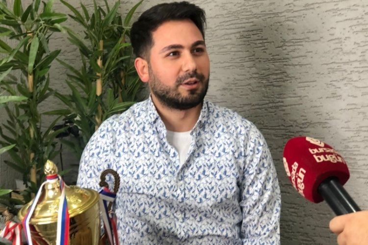 Bursalı Emrah aldığı derecelerle T&uuml;rkiye'yi temsil ediyor (&Ouml;ZEL HABER)