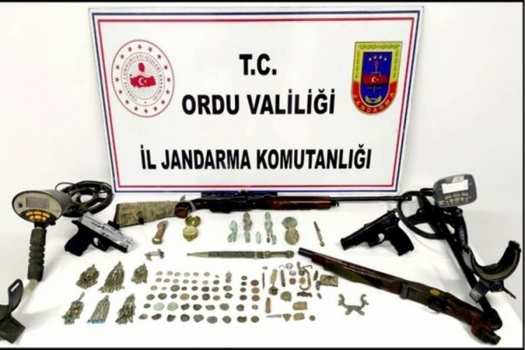 Ordu'da Roma d&ouml;nemine ait tarihi eserler ele ge&ccedil;irildi