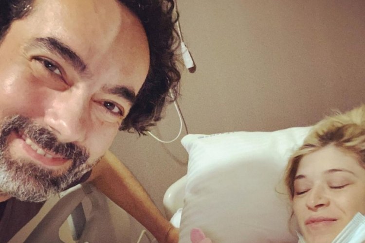 Tolga &Ccedil;ıkla&ccedil;ift&ccedil;i, ilk &ccedil;ocuğuna kavuştu