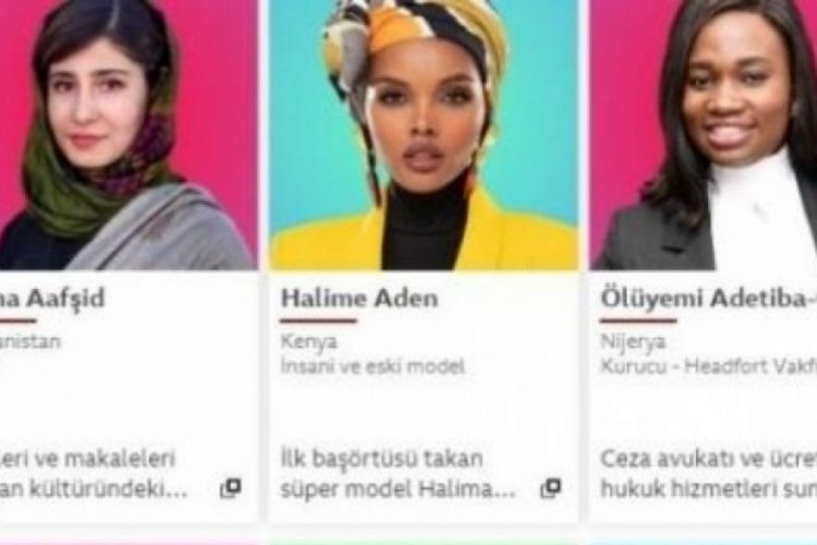 2021'in 100 kadını listesinde T&uuml;rkiye'den de iki isim var