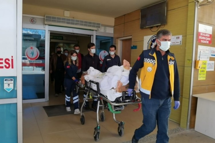 Bursa'da akıma kapılan iş&ccedil;iyi toprağa g&ouml;md&uuml;ler