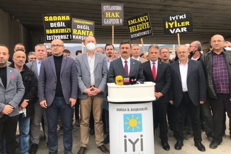İYİ Parti Bursa İl Başkanı T&uuml;rkoğlu: Vatandaşın sabrı taştı