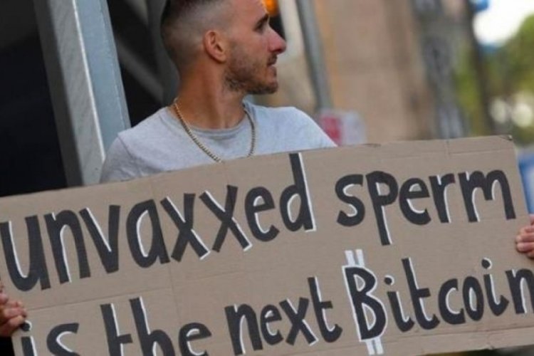 Aşı karşıtlarından "s&uuml;per sperm" projeli kripto para birimi