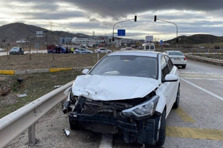 Kırıkkale'de feci kaza! 5 yaralı