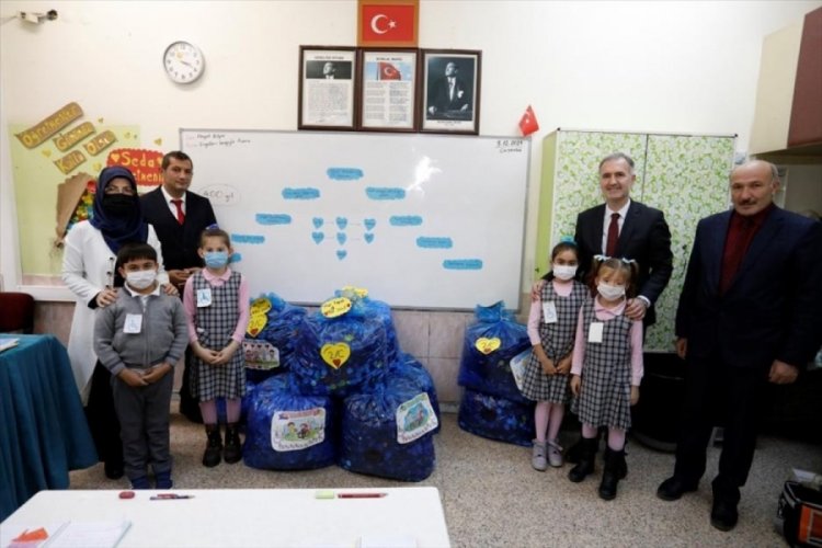 Bursa'da &ouml;ğrencilerden &ouml;rnek davranış