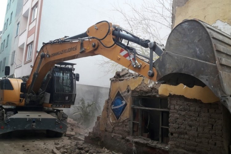 Bursa Osmangazi'de metruk bina kalmayacak