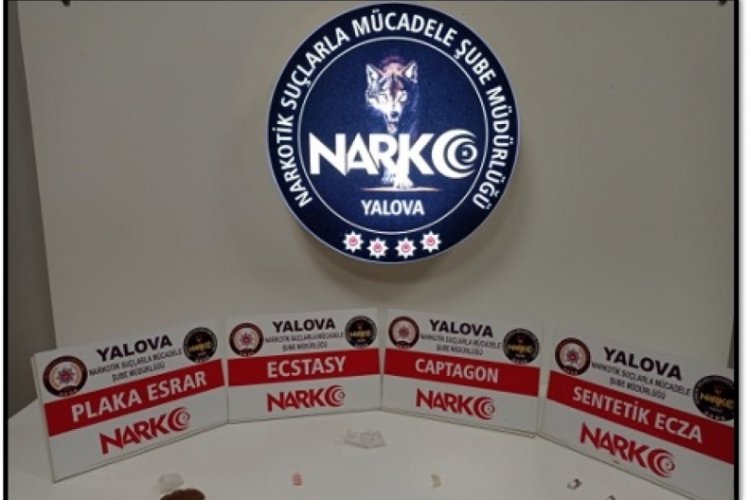 Yalova'da uyuşturucu operasyonunda yakalanan bir ş&uuml;pheli tutuklandı