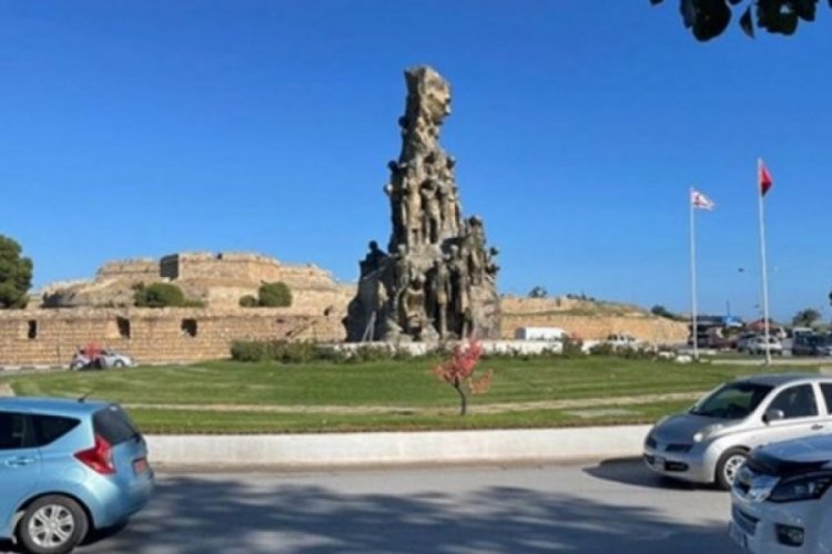 KKTC'de Yunanistan bayrağı asmak isteyen Rum vatandaş yakalandı