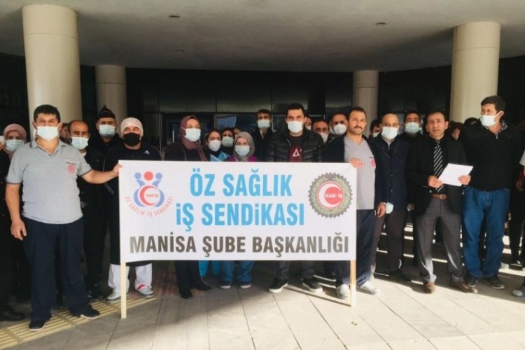 Sağlık iş&ccedil;ileri de haklarını istiyor