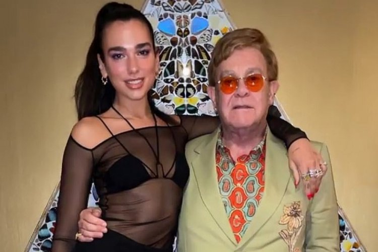 Dua Lipa ile Elton John rekor kırdı