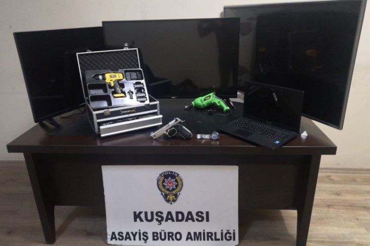 Aydın'da aranan hırsızlık ş&uuml;phelisi yakalandı