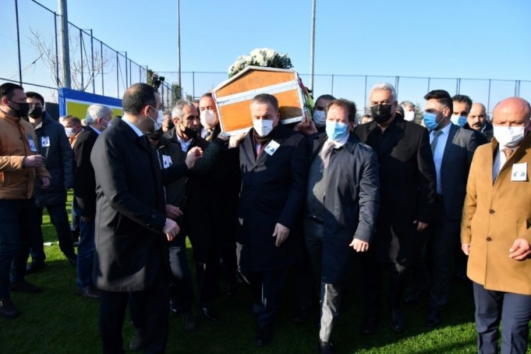 MKE Ankarag&uuml;c&uuml; eski başkanı Cemal Aydın t&ouml;renle son yolculuğuna uğurlandı