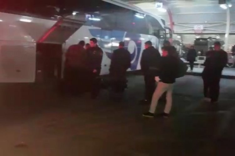 Bursa'da yolcu otob&uuml;s&uuml;ne r&ouml;tar yaptıran operasyon