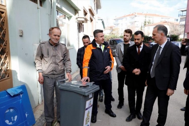 Bursa'da bireysel &ccedil;&ouml;p konteyneri dağıtımlarında sona doğru