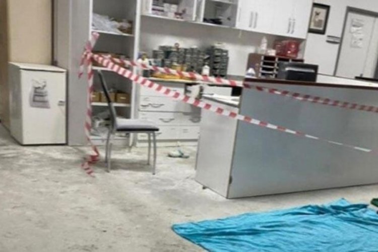 Acil serviste oksijen t&uuml;p&uuml; patladı! Bir hemşire ve personel yaralı
